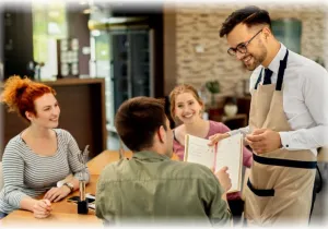 εστίαση, τουρισμός, εργασία - waiter - Image by Drazen Zigic on Freepik.com
