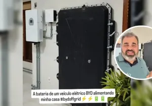 Έκανε το σπίτι του power bank με μπαταρίες αυτοκινήτου