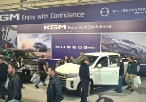 Η KGM με το pick-up Musso Grand κέρδισε τις εντυπώσεις στην 31η AGROTICA